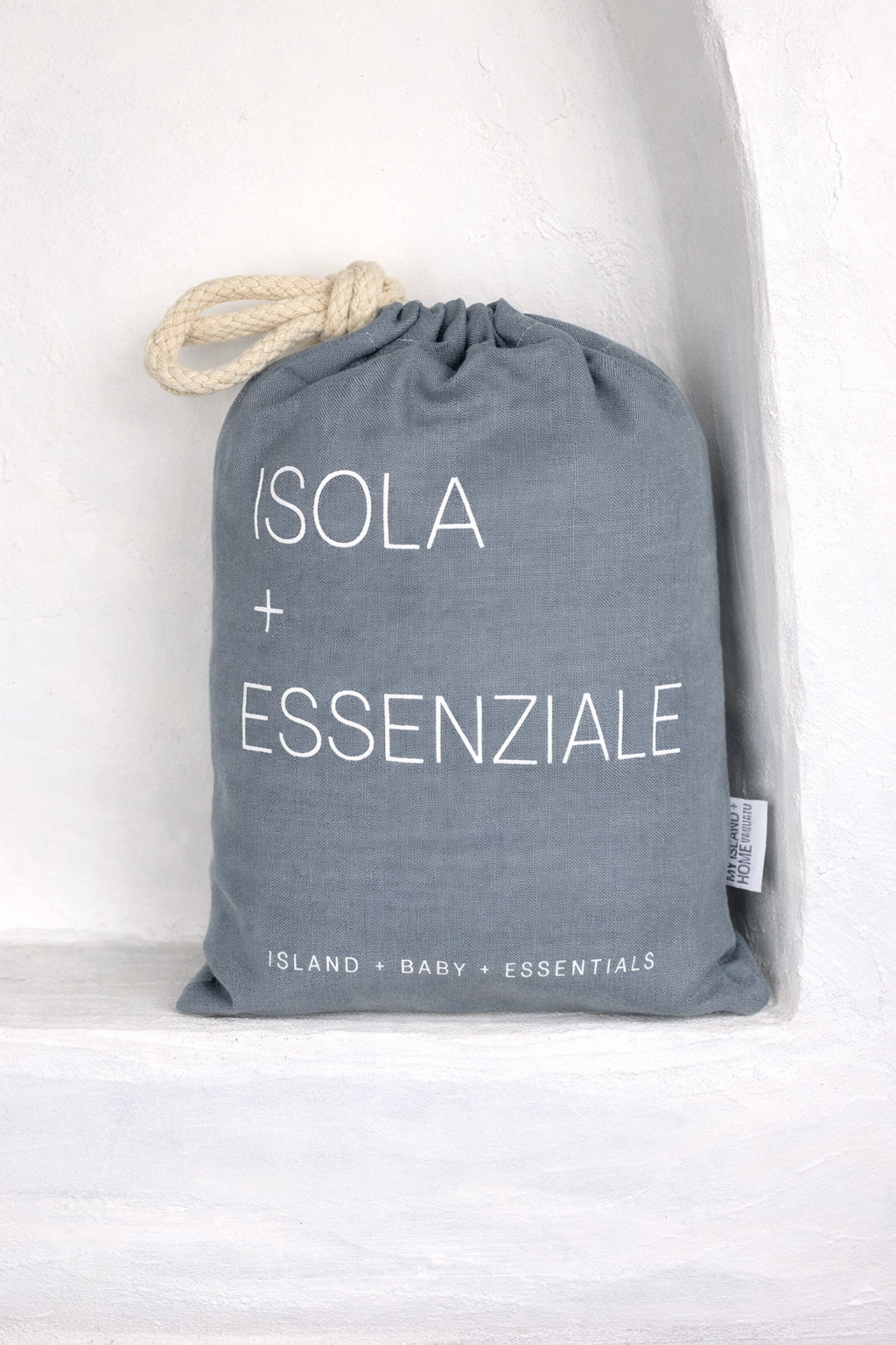 Isola French Flax Linen Fitted Cot Sheet | Grey