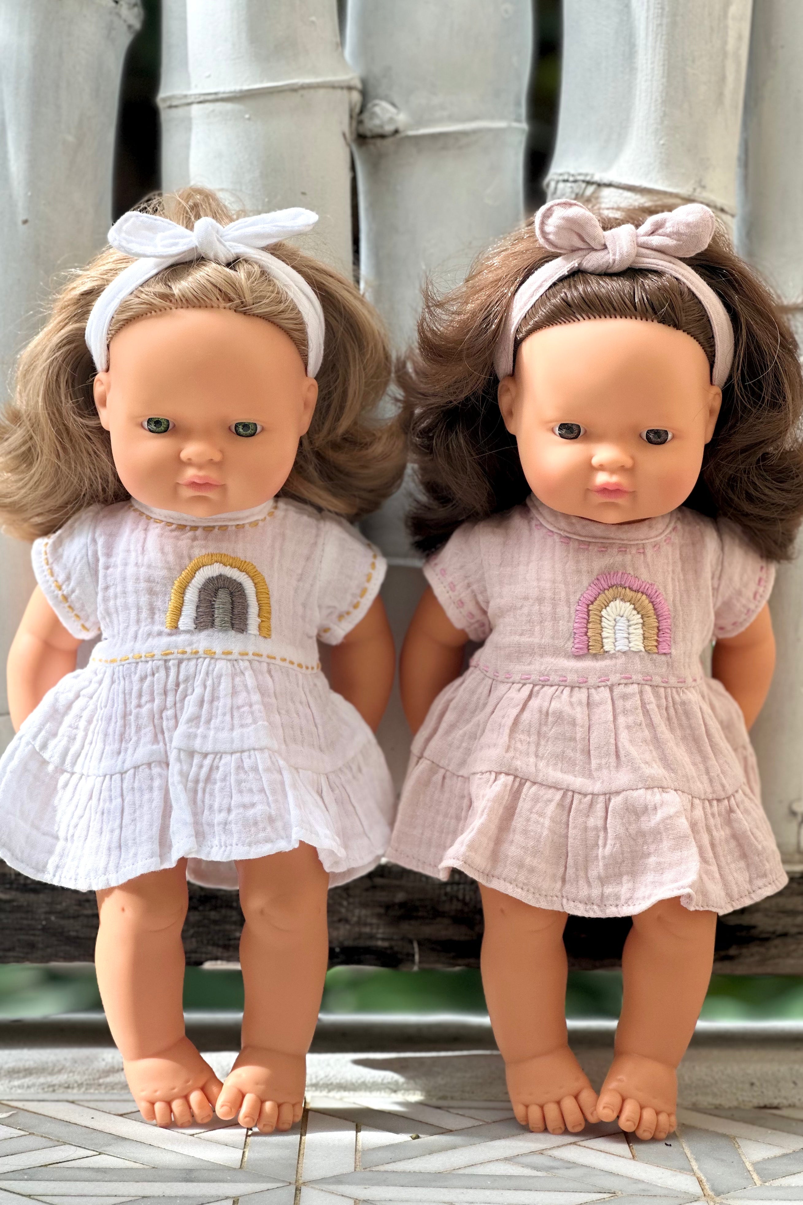 Miniland Doll Clothes | Coco Dress & Headband 38cm
