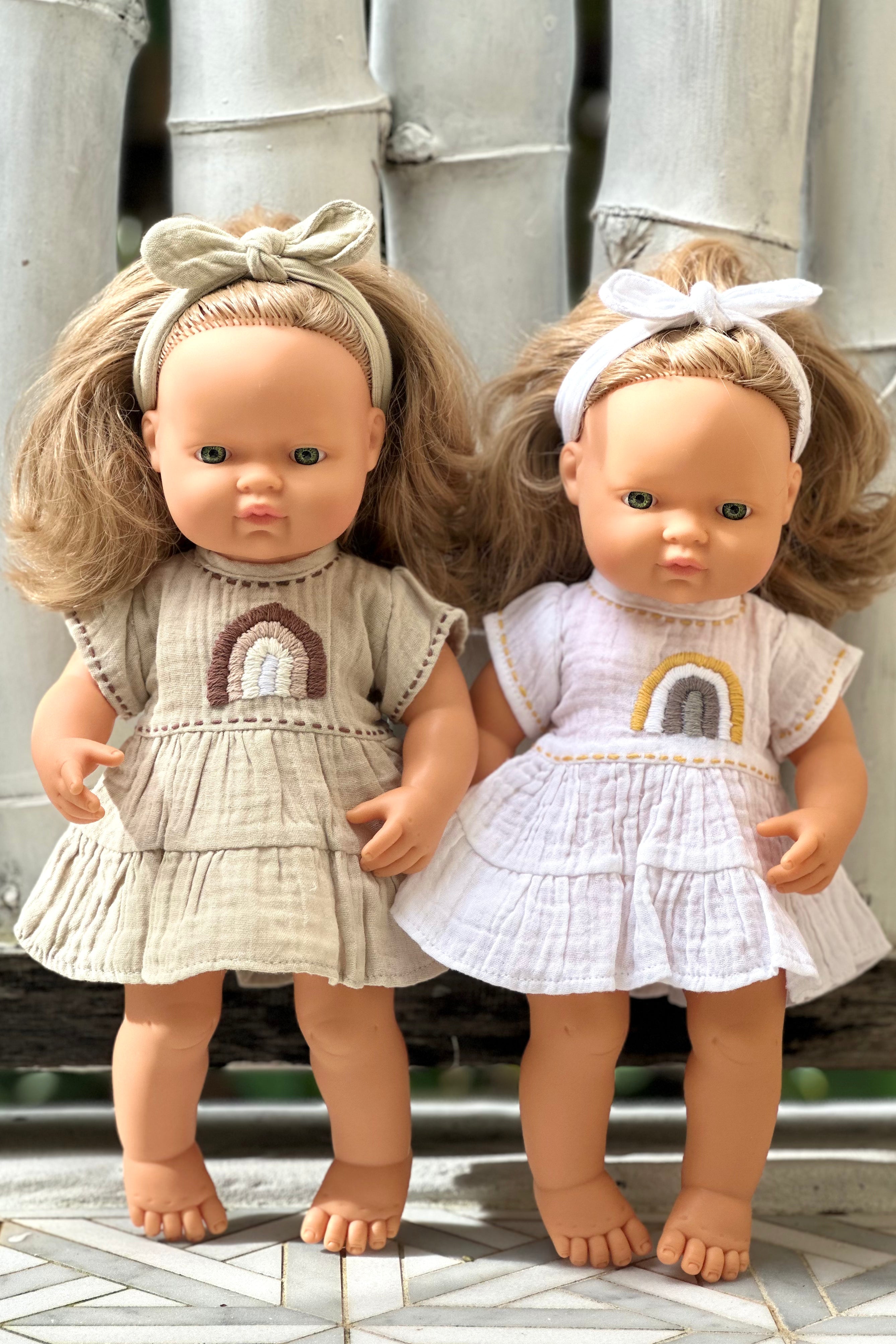 Miniland Doll Clothes | Coco Dress & Headband 38cm