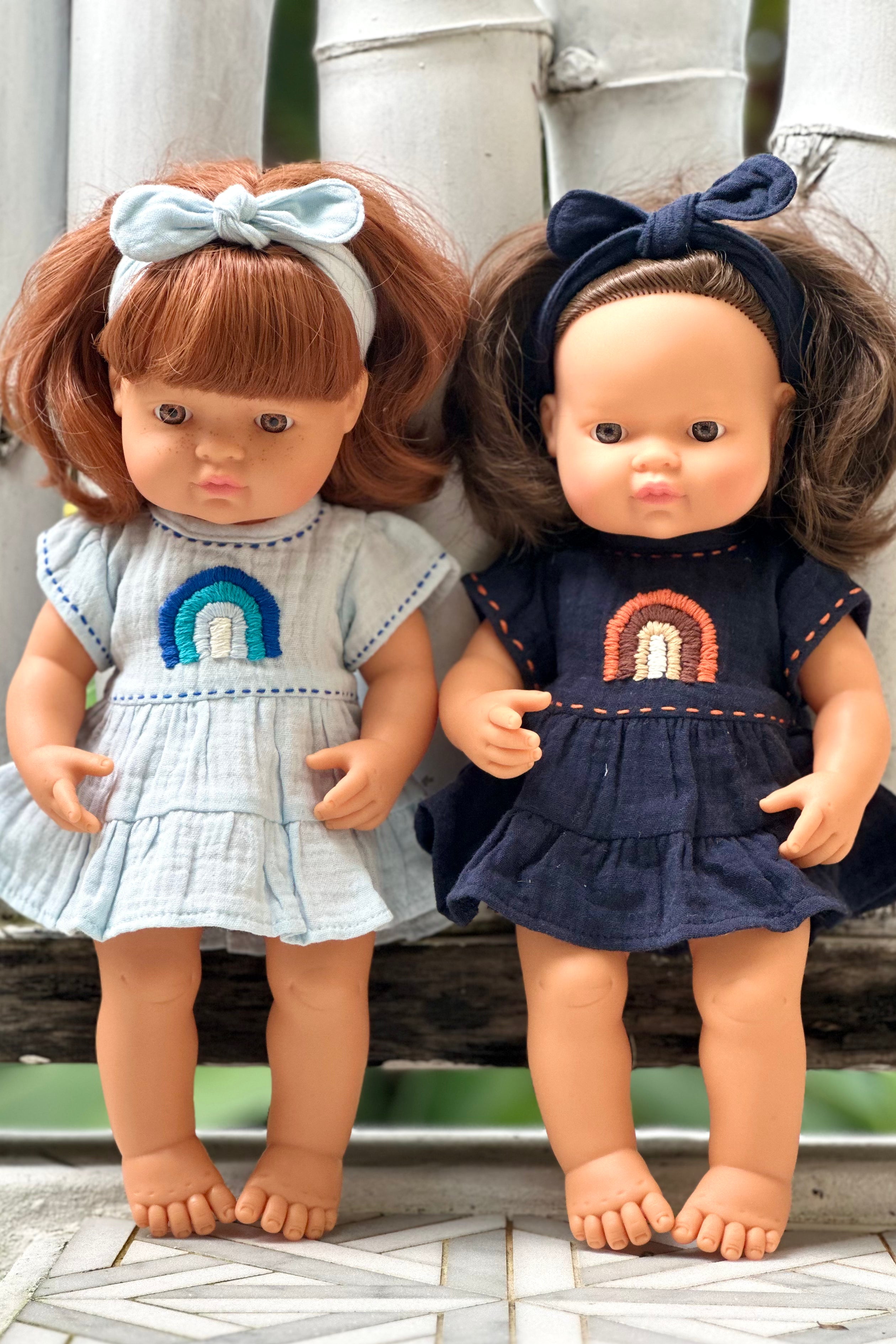 Miniland Doll Clothes | Coco Dress & Headband 38cm