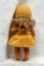 Miniland Doll Clothes | Pippa Dress & Bonnet 38cm