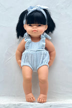 Miniland Doll Clothes | Isabella Romper & Headband 38cm