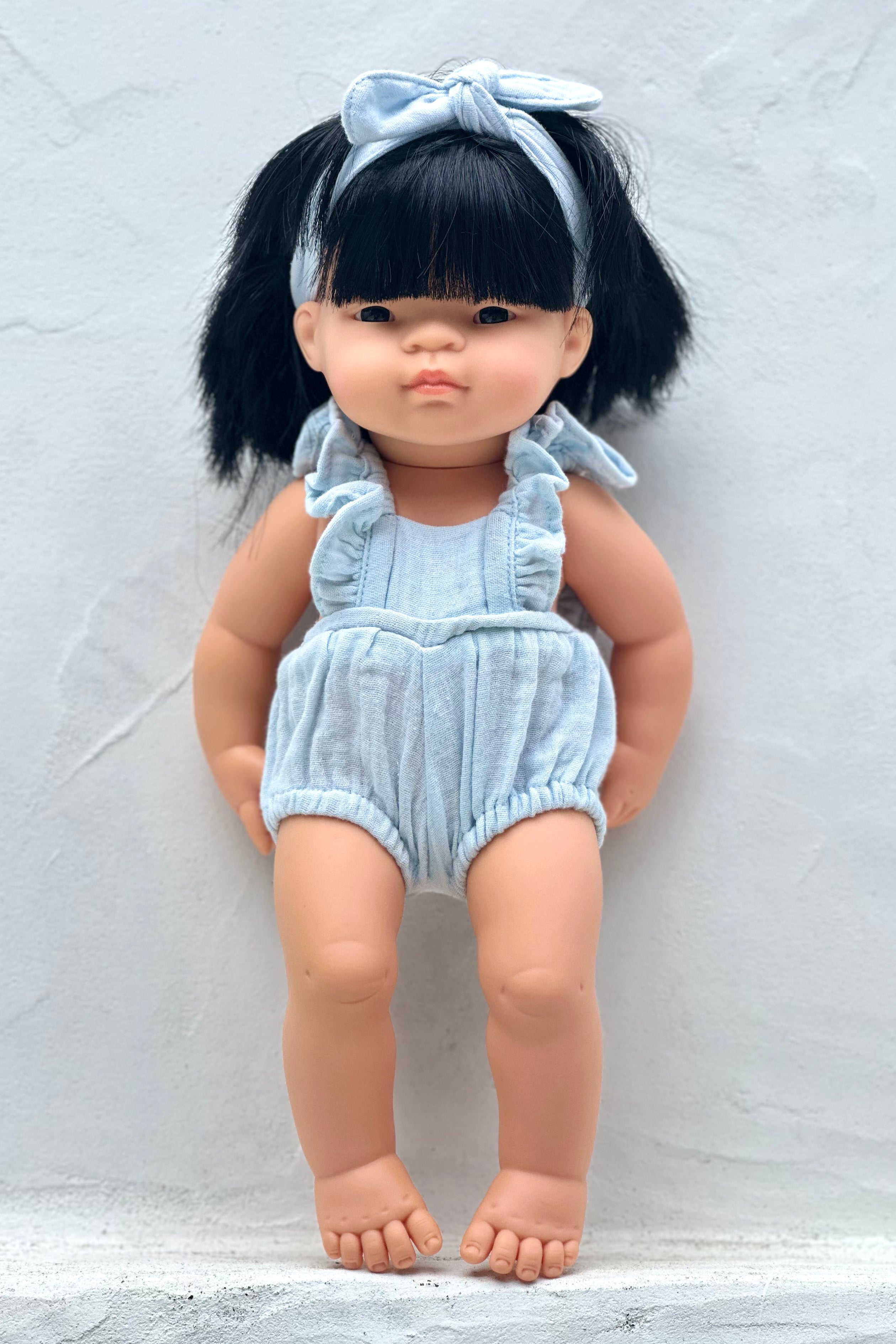 Miniland Doll Clothes | Isabella Romper & Headband 38cm