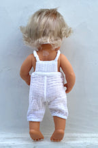 Miniland Doll Clothes | Mia Overalls & Headband 38cm