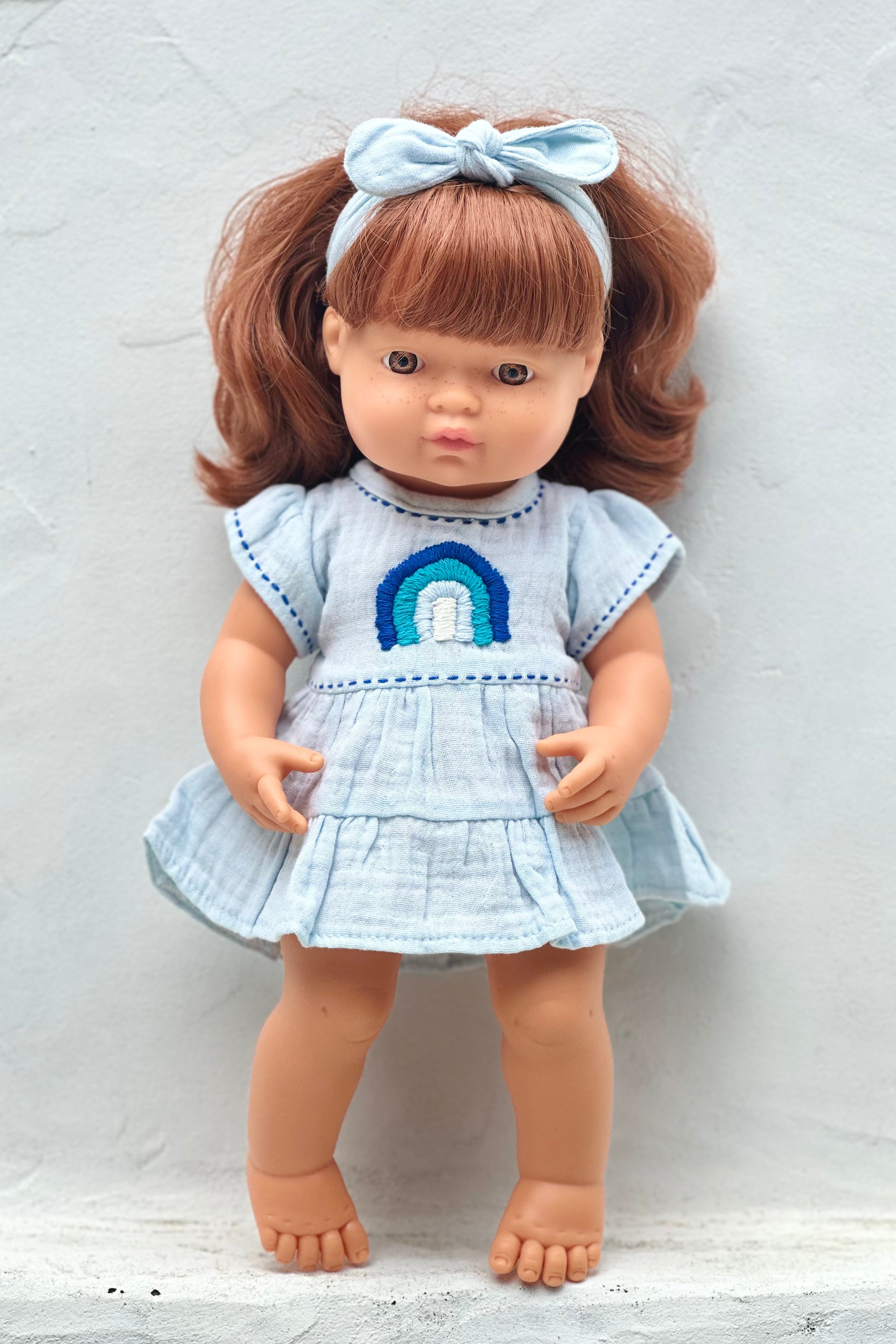 Miniland Doll Clothes | Coco Dress & Headband 38cm