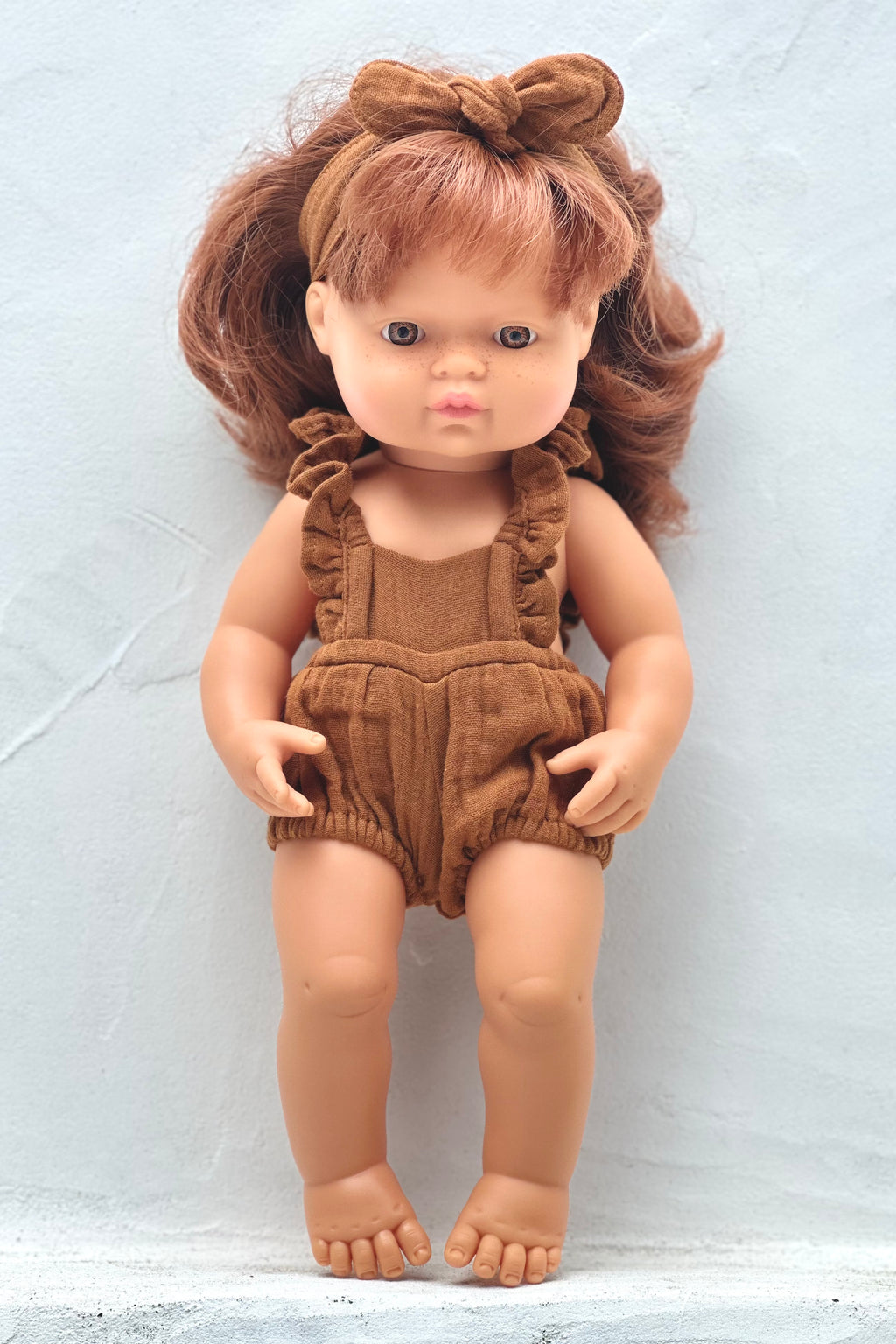 Miniland Doll Clothes | Isabella Romper & Headband 38cm