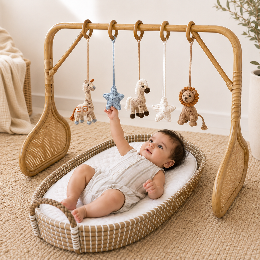 Coco Rattan Play Gym