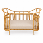 Isola French Flax Linen Fitted Cot Sheet | Natural
