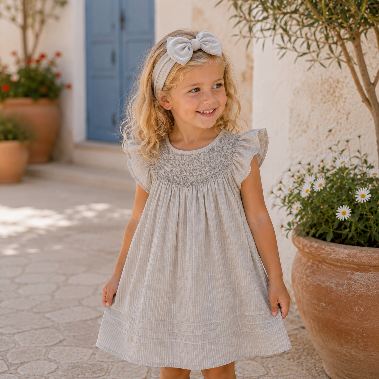 Girls Headband - Sage