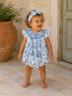 Girls Headband - Ocean Blue
