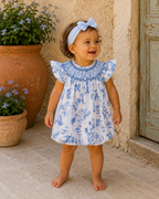 Girls Headband - Ocean Blue