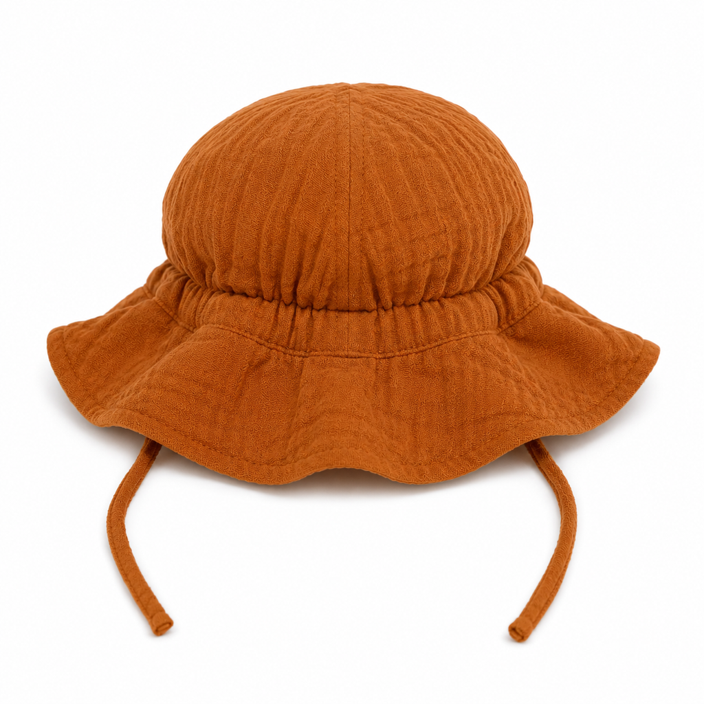 Bambino Baby Sun Hat  - Unisex - Rust