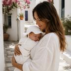 Bambino Baby Sun Hat  - Unisex - White