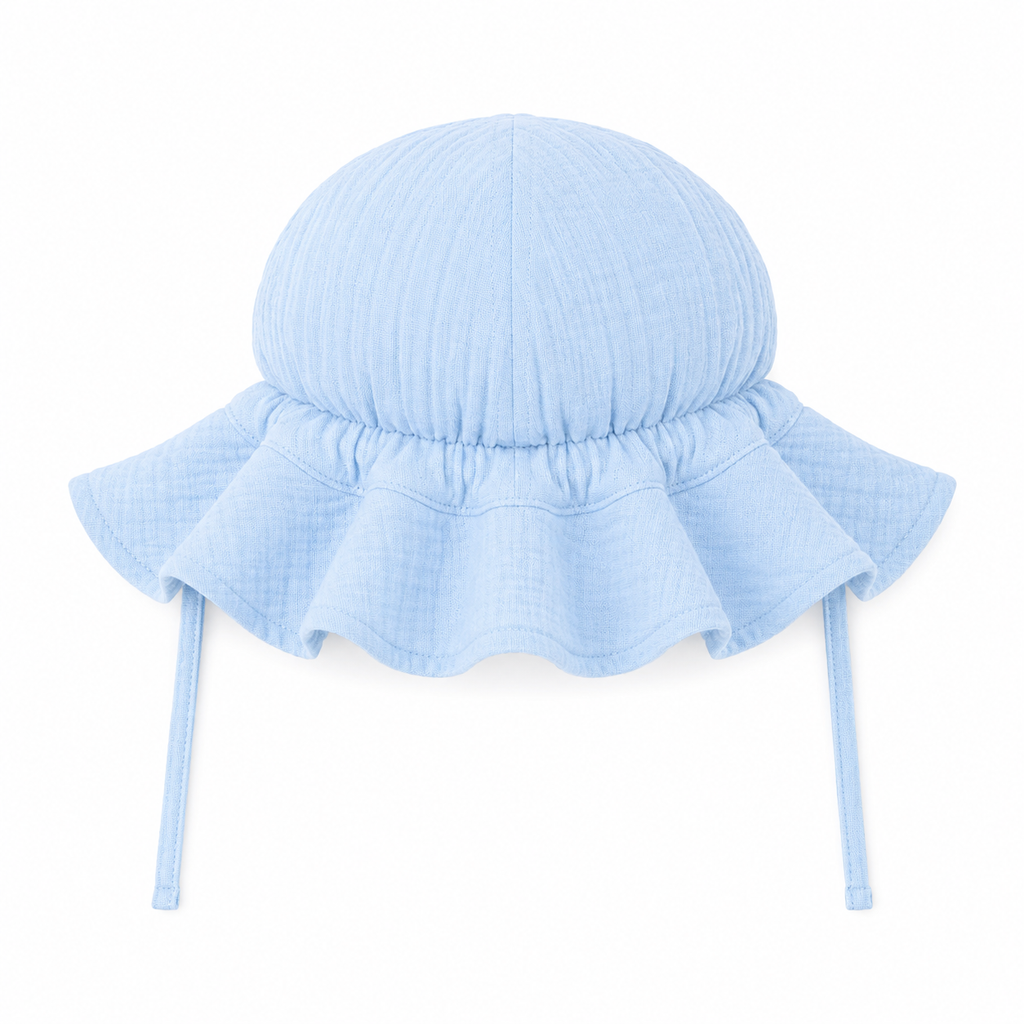 Bambino Baby Sun Hat  - Unisex - Ocean Blue