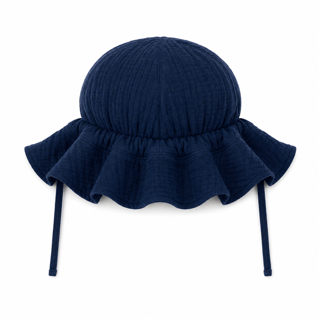 Bambino Baby Sun Hat  - Unisex - Navy blue