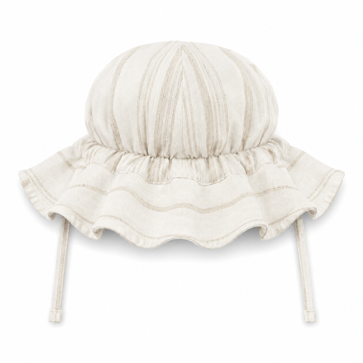 Bambino Baby Sun Hat  - Unisex - Natural Stripe