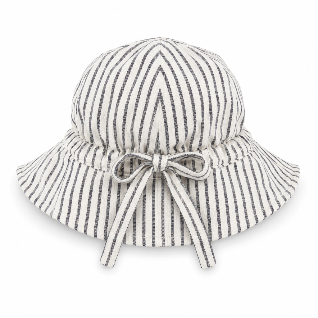 Bambino Baby Sun Hat  - Unisex - Navy Stripe