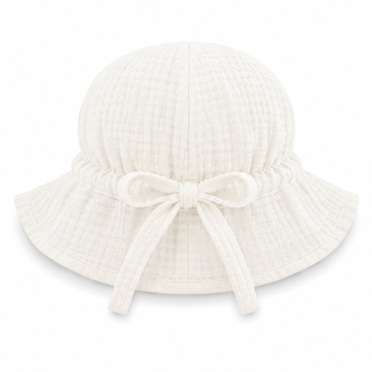 Bambino Baby Sun Hat  - Unisex - White