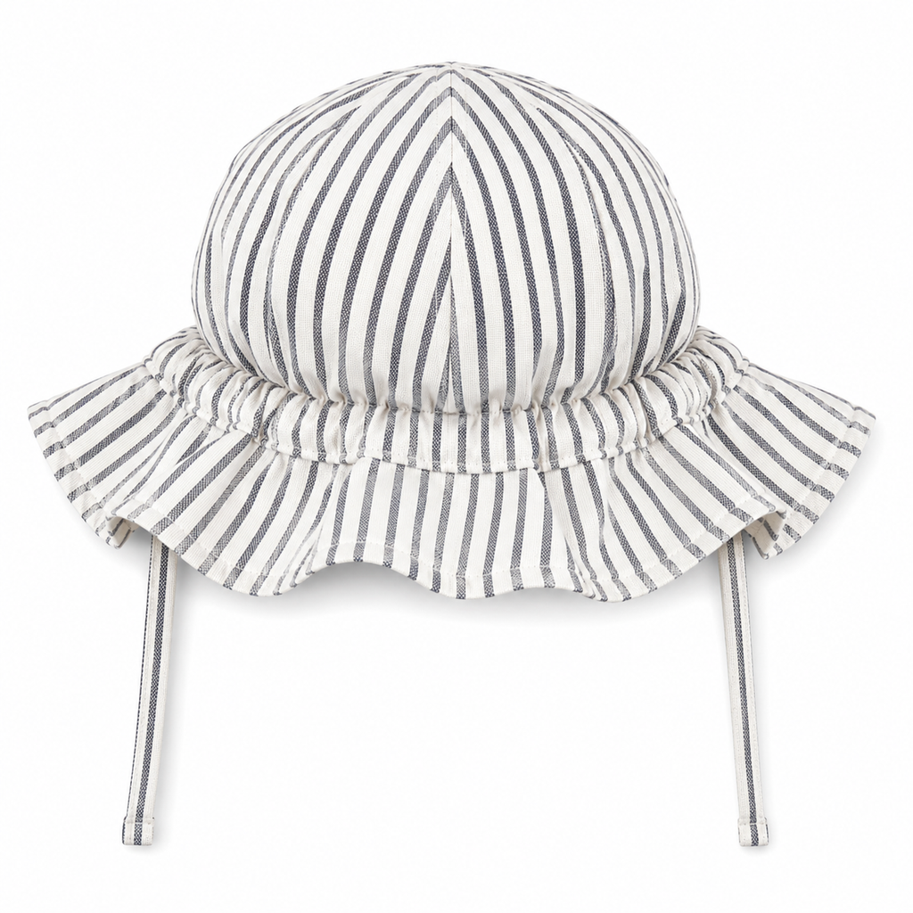 Bambino Baby Sun Hat  - Unisex - Navy Stripe