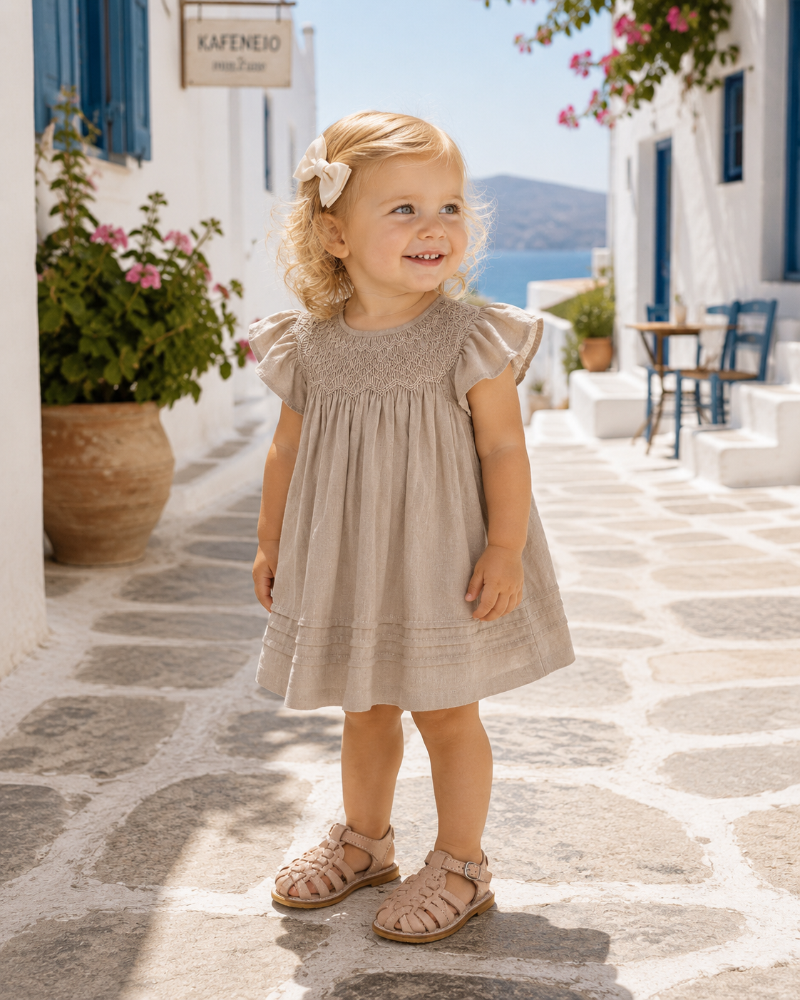 Isla Sandal - Nude - Mini