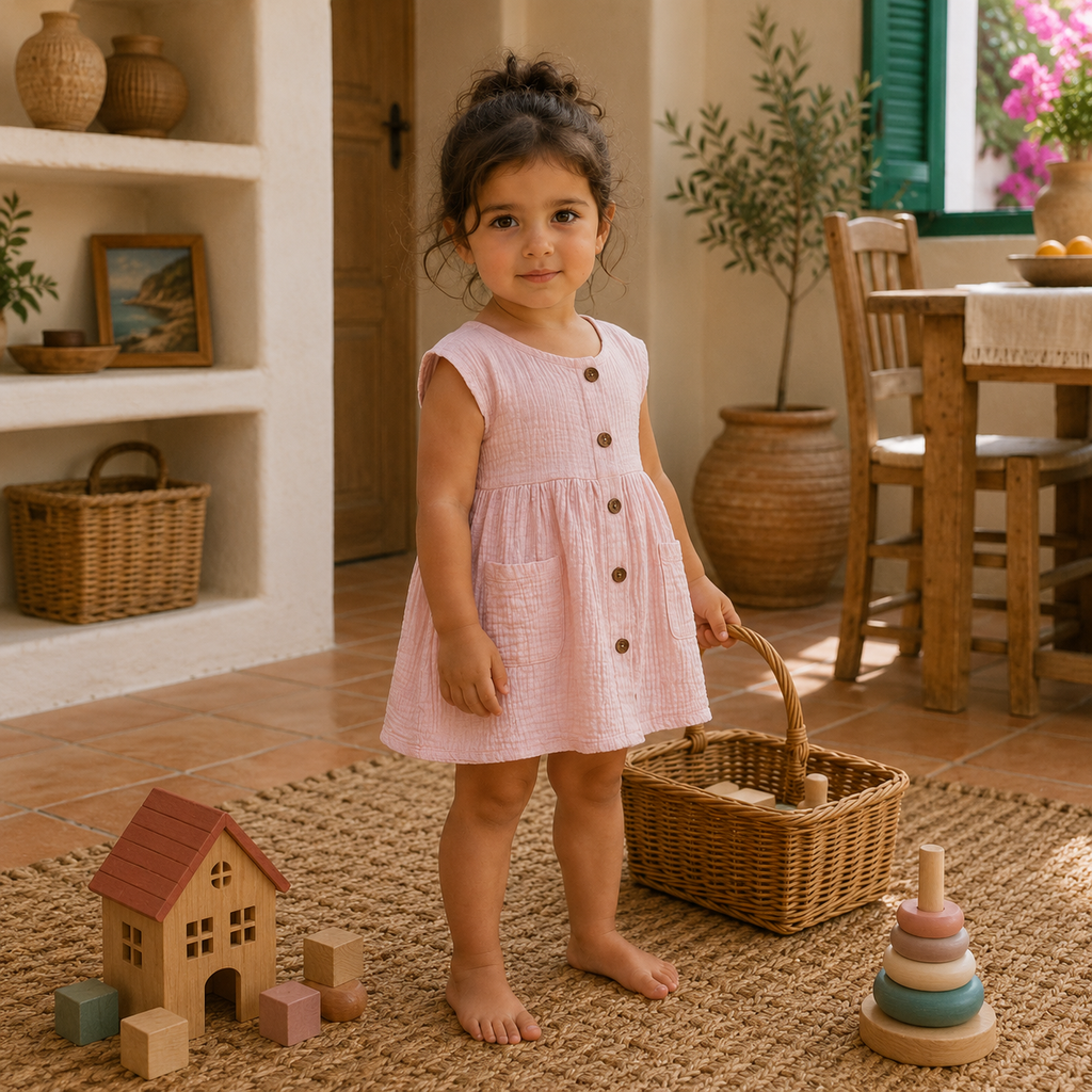Malta Dress & Top Porcini - Baby