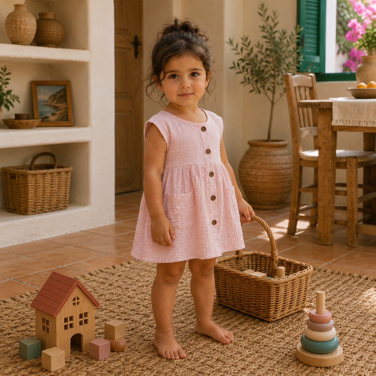 Malta Dress & Top Porcini - Baby