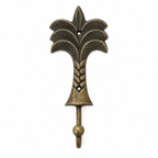 Brass Palm Tree Hook | Large