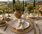 Brass Palm Tree Napkin Ring | Date Palm