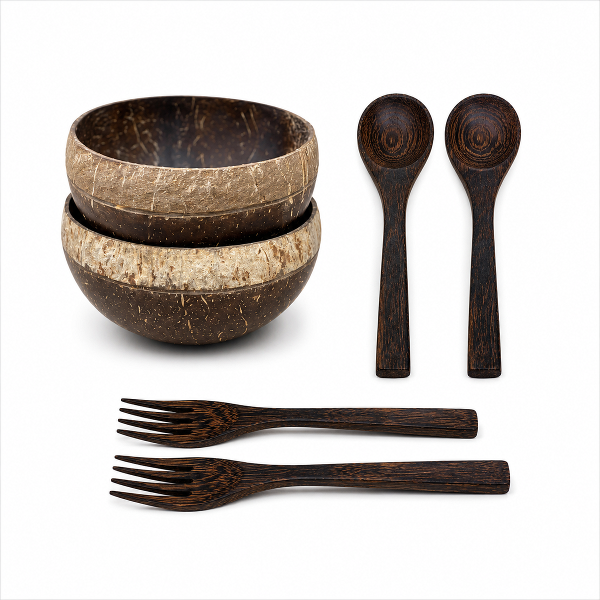 ISLANDER / COCONUT BOWL SET (2)
