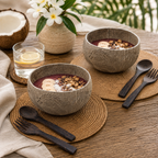 PALM TREE / JUMBO COCONUT BOWL (2)