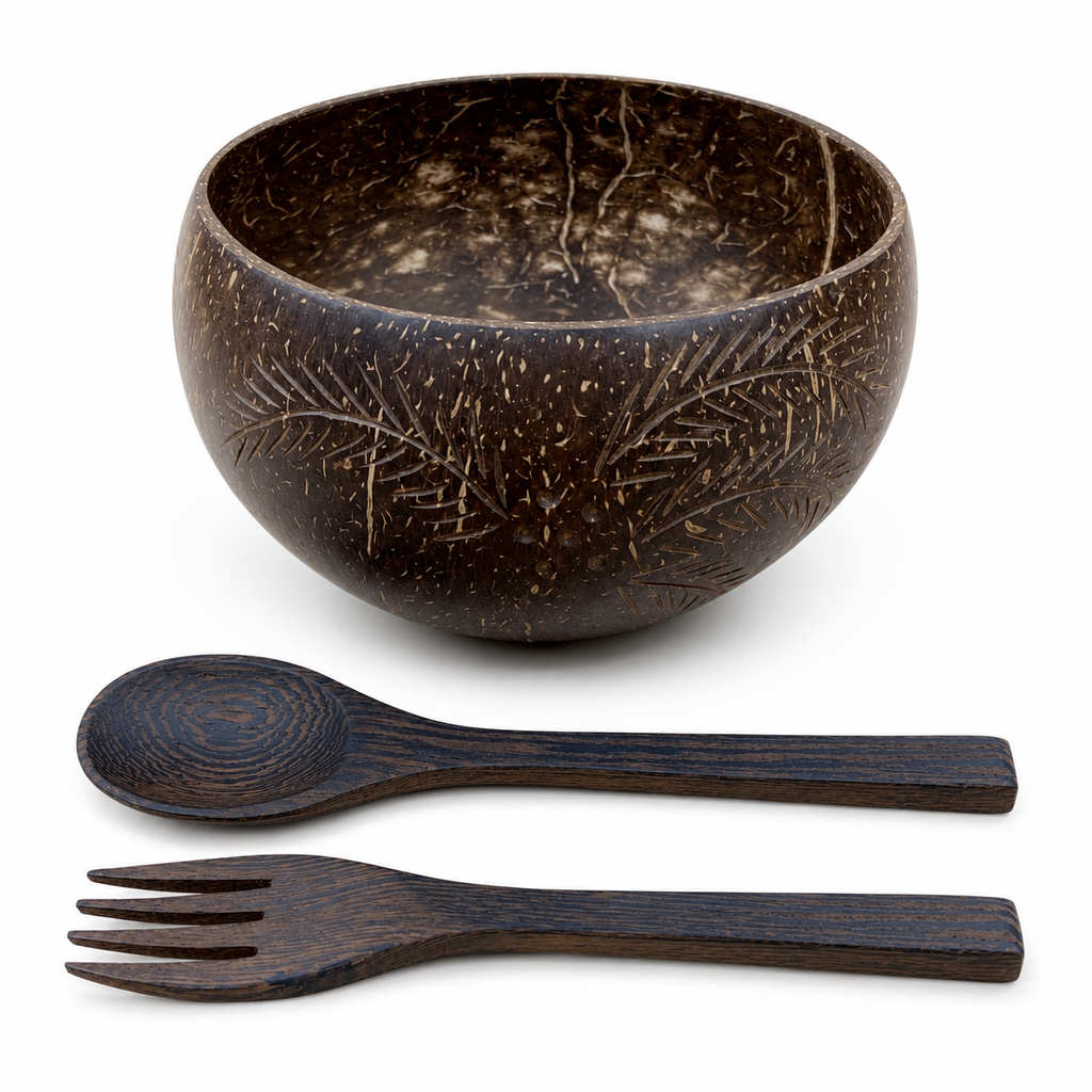 PALM TREE  / JUMBO COCONUT BOWL(1)