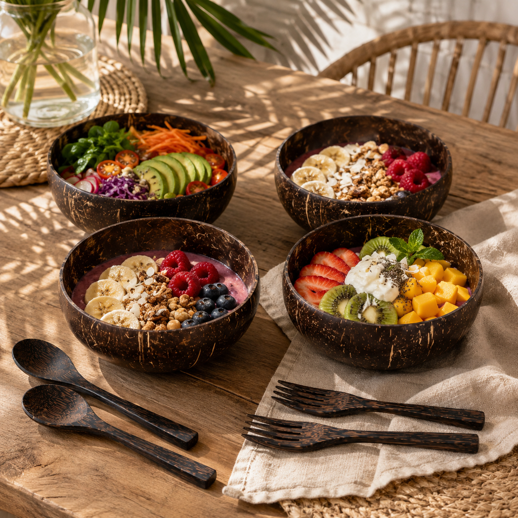 ORIGINAL / COCONUT BOWL SET (4)