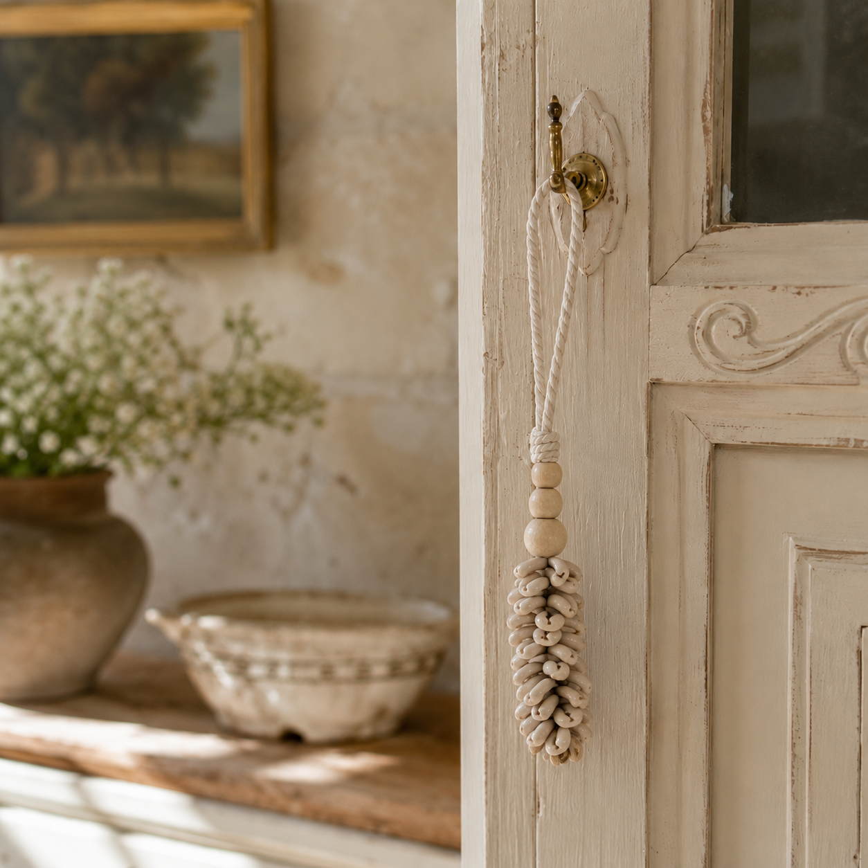 Hanging Cowrie Shell Decoration