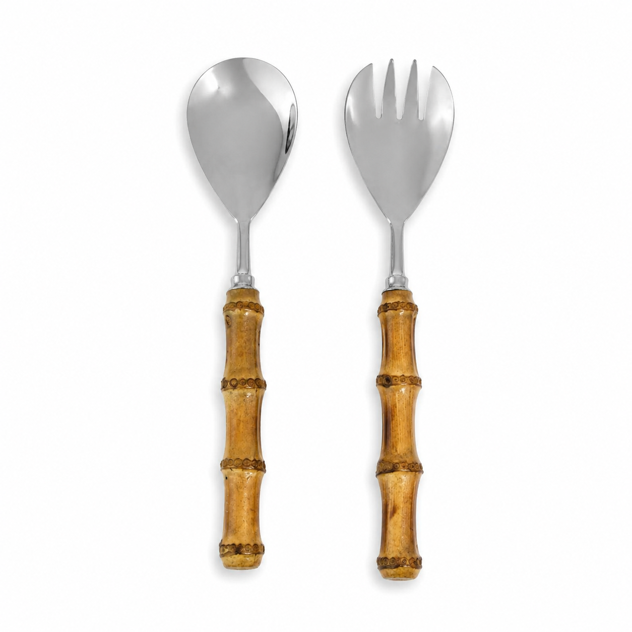 Bamboo Cutlery Salad Servers | Set