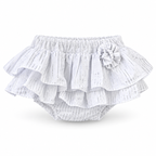 ISABELLA BLOOMER SKIRT | SILVER STRIPE