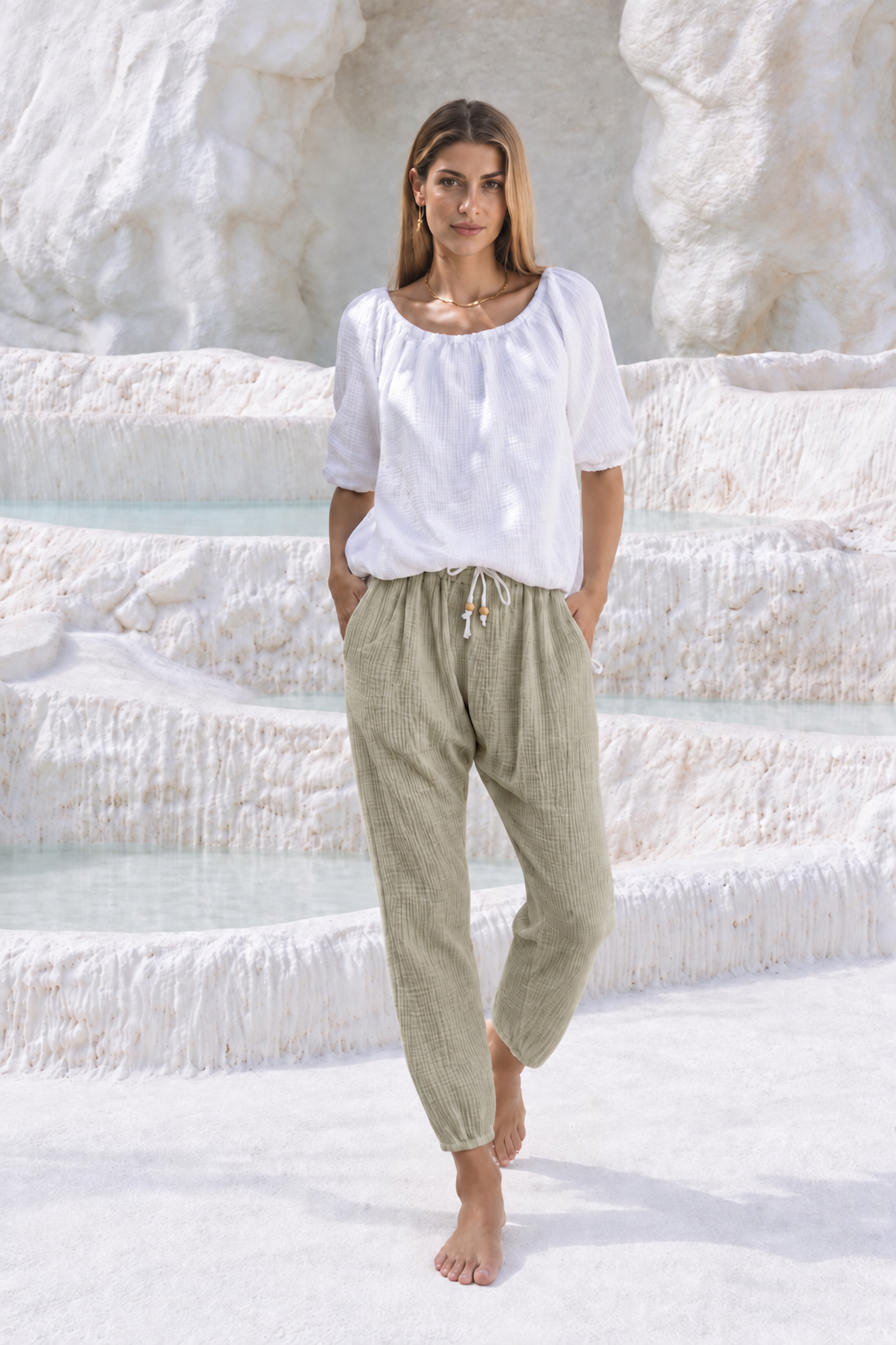Genoa Slouch Pant