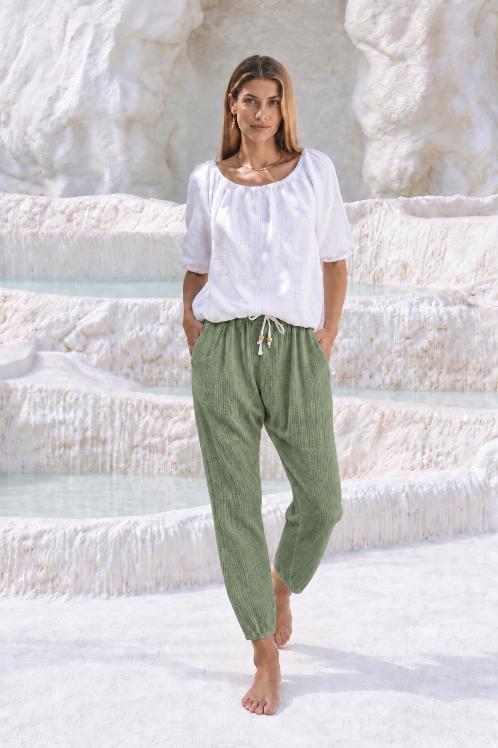 Genoa Slouch Pant