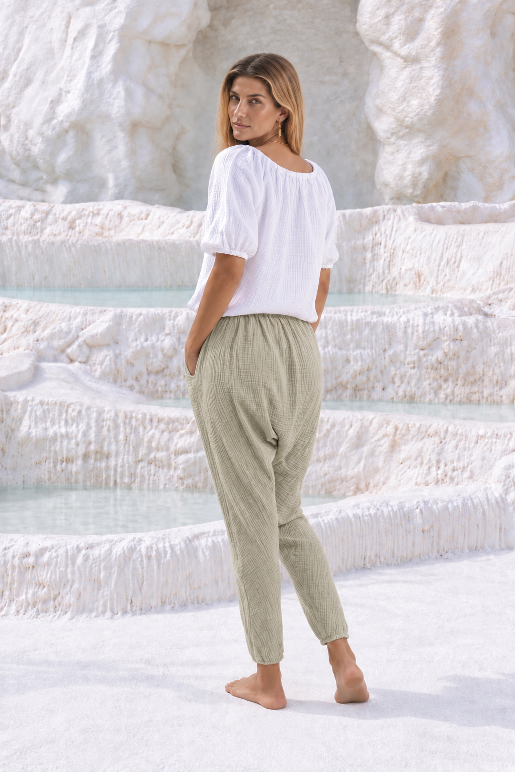 Genoa Slouch Pant