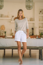 Women Cotton Gauze / Muslin Short - Valentino Classic Resort Short