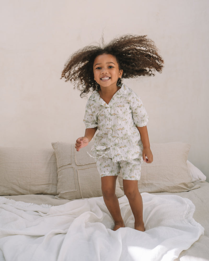 KIDS SORRENTO PYJAMA LOUNGE SET | ISLANDER