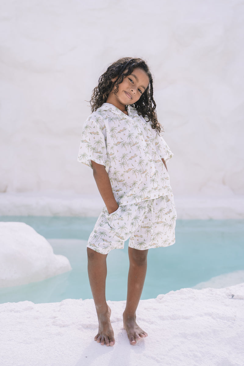KIDS SORRENTO PYJAMA LOUNGE SET | ISLANDER