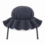 Bambino Baby Sun Hat - Unisex - Linen - MY ISLAND COLLECTIVE