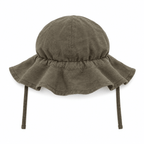 Bambino Baby Sun Hat - Unisex - Linen - MY ISLAND COLLECTIVE