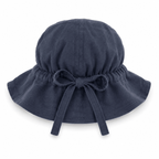 Bambino Baby Sun Hat - Unisex - Linen - MY ISLAND COLLECTIVE