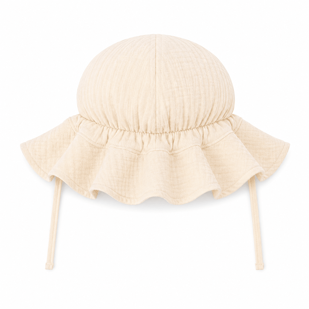 Bambino Baby Sun Hat - Unisex - Natural - MY ISLAND COLLECTIVE