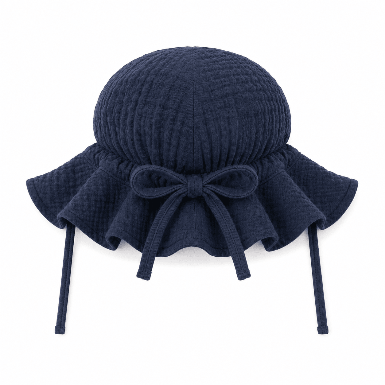 Bambino Baby Sun Hat - Unisex - Navy blue - MY ISLAND COLLECTIVE