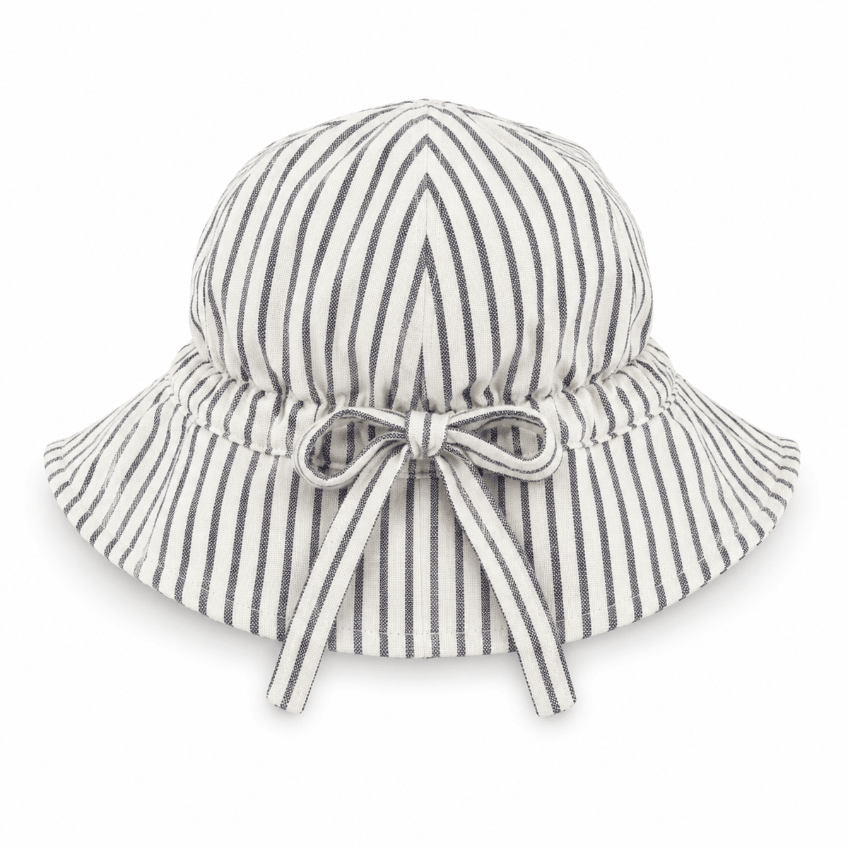 Bambino Baby Sun Hat - Unisex - Navy Stripe - MY ISLAND COLLECTIVE