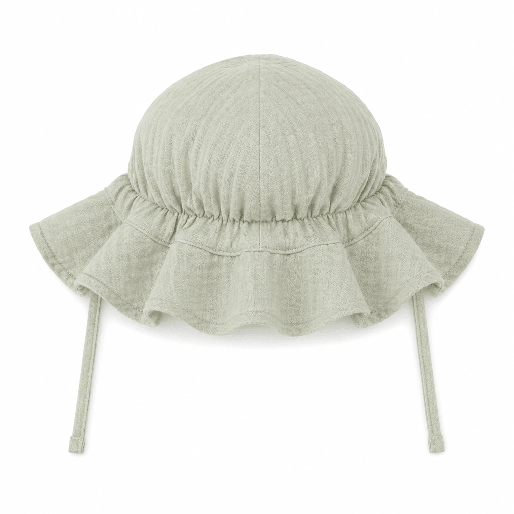 Bambino Baby Sun Hat - Unisex - Sage - MY ISLAND COLLECTIVE