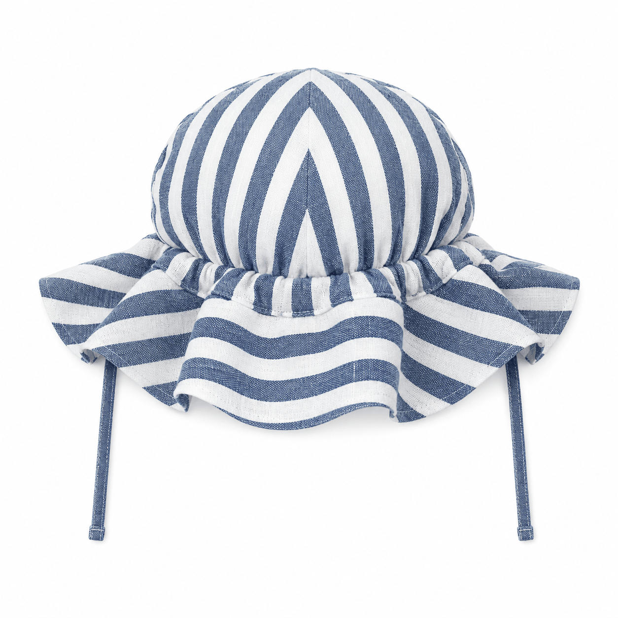 Bambino Baby Sun Hat - Unisex - Stripe - MY ISLAND COLLECTIVE