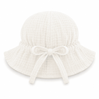 Bambino Baby Sun Hat - Unisex - White - MY ISLAND COLLECTIVE